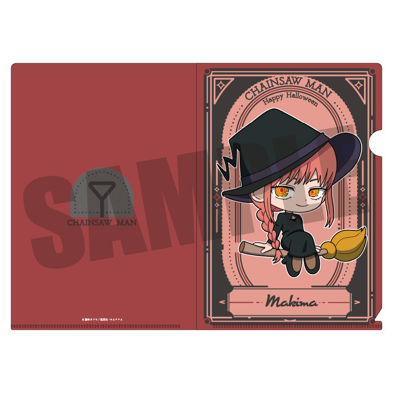 (goods - Clear File) Chainsaw Man A5 Clear File Makima Halloween Ver.