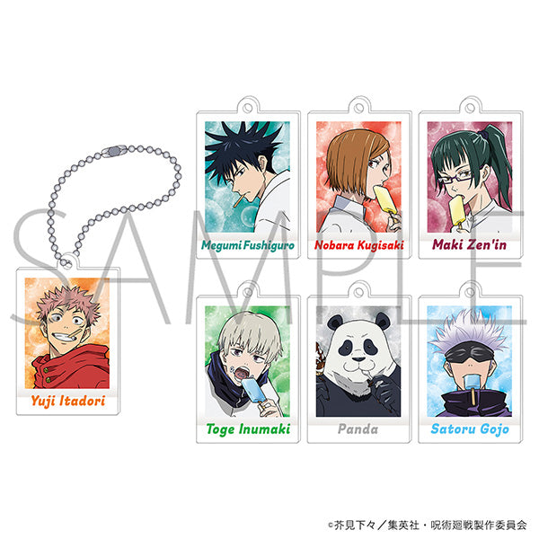 JUJUTSU KAISEN Rubber Strap Keychain Satoru Yuji Megumi Nobara Maki Toge  Panda