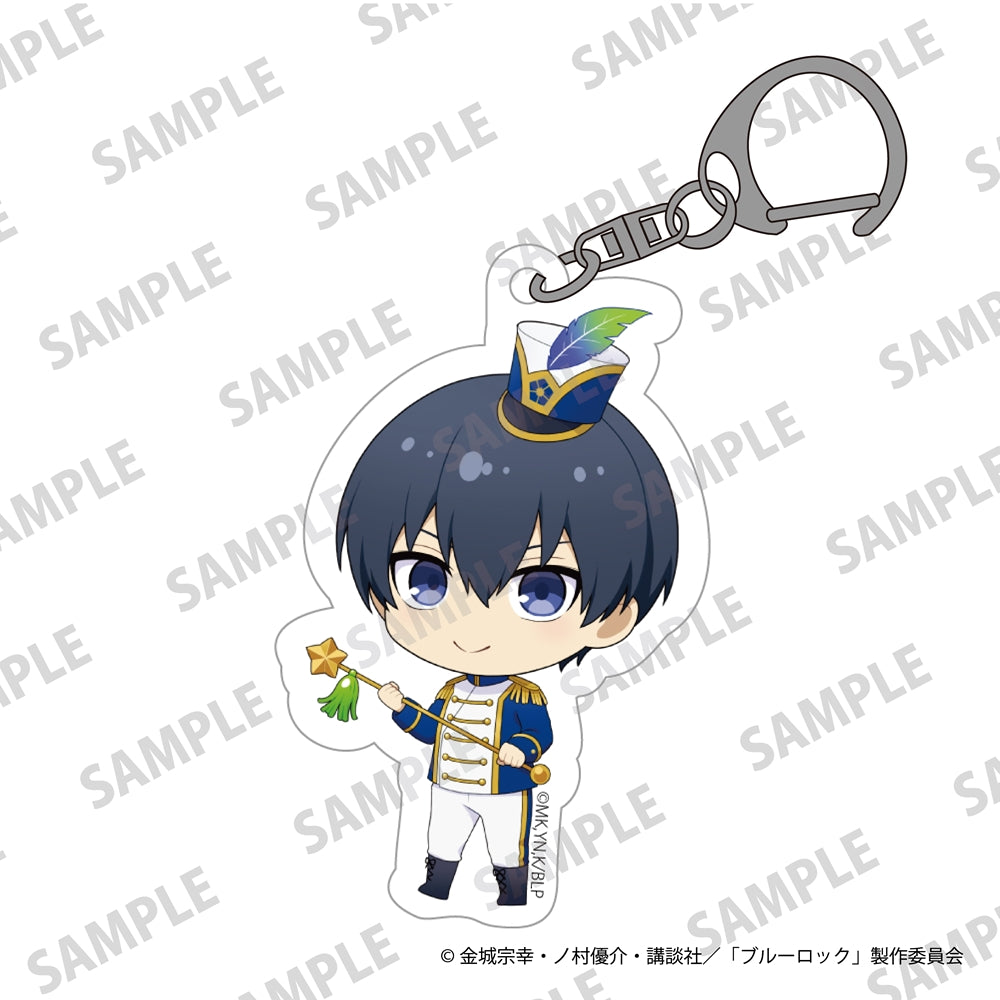 Sold Blue Lock Anime Keychain