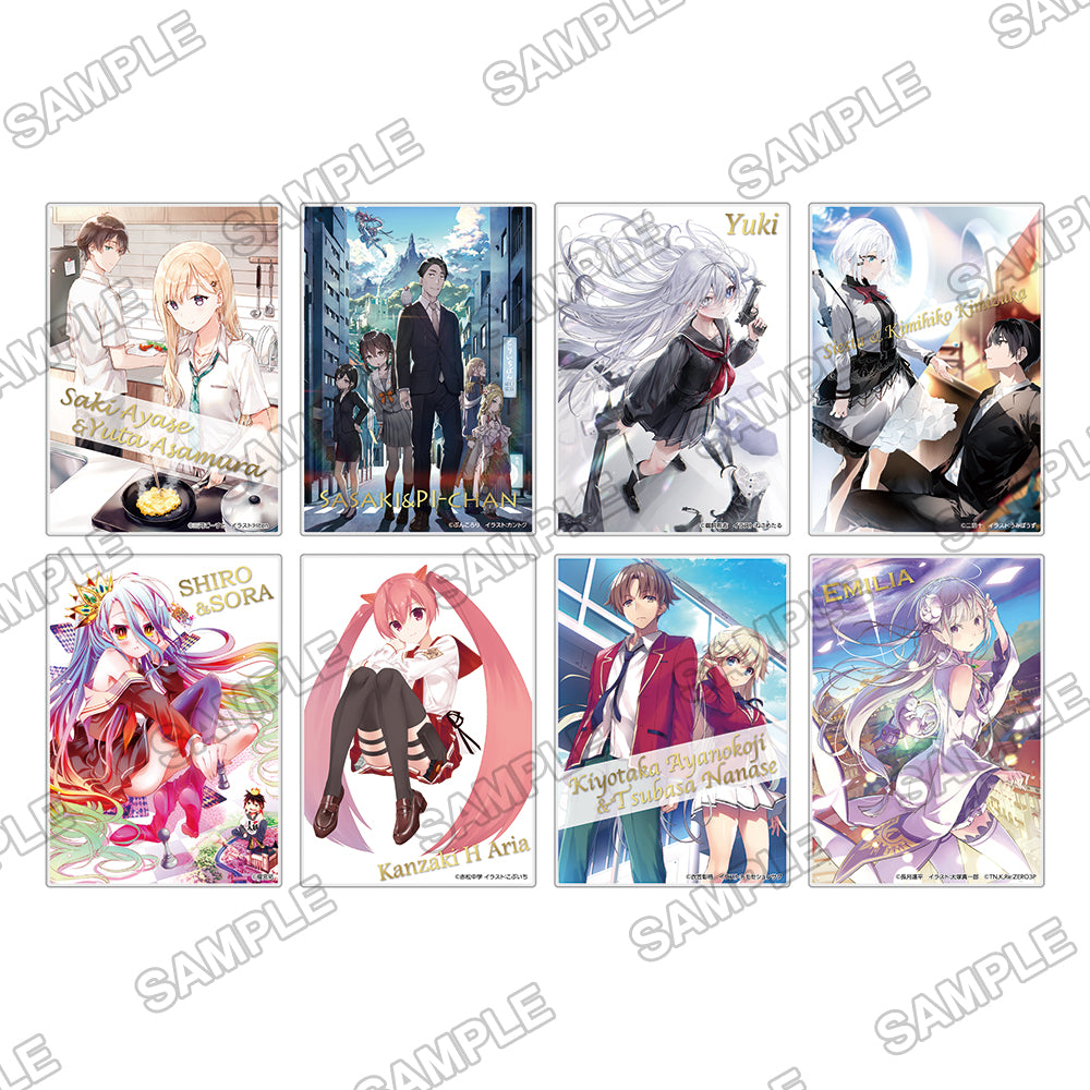 [※Blind](Goods - Bromide) MF Bunko J Tradable Acrylic Card 2024