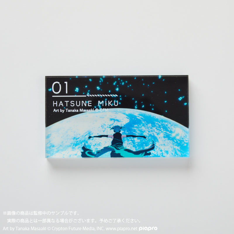 (Goods - Ornament) HATSUNE MIKU EXPO 10th Anniversary Acrylic Blocks Set of 3 (Music Video Stills)