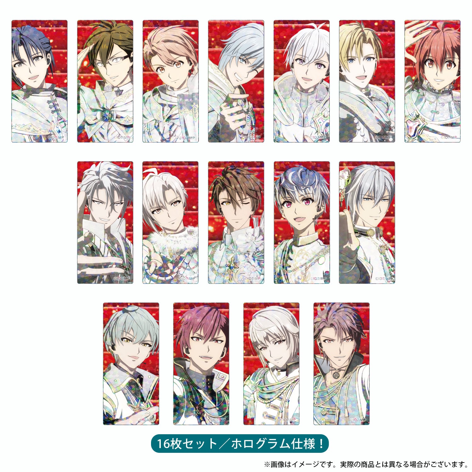 (Goods - Card) IDOLiSH7 the Movie: LIVE 4bit BEYOND THE PERiOD Mini Transparent Card Set