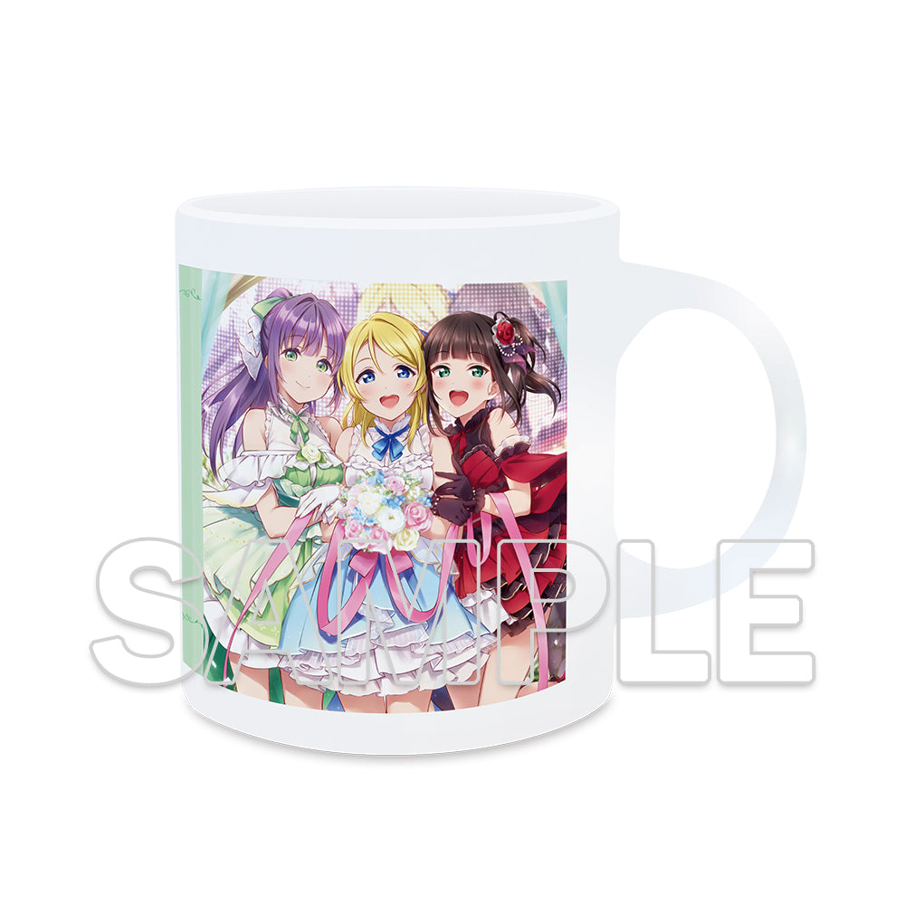 (Goods - Mug) Love Live! Days 5th Anniversary Love Live! Series Mug Cup ~ Eli & Dia & Kozue ~