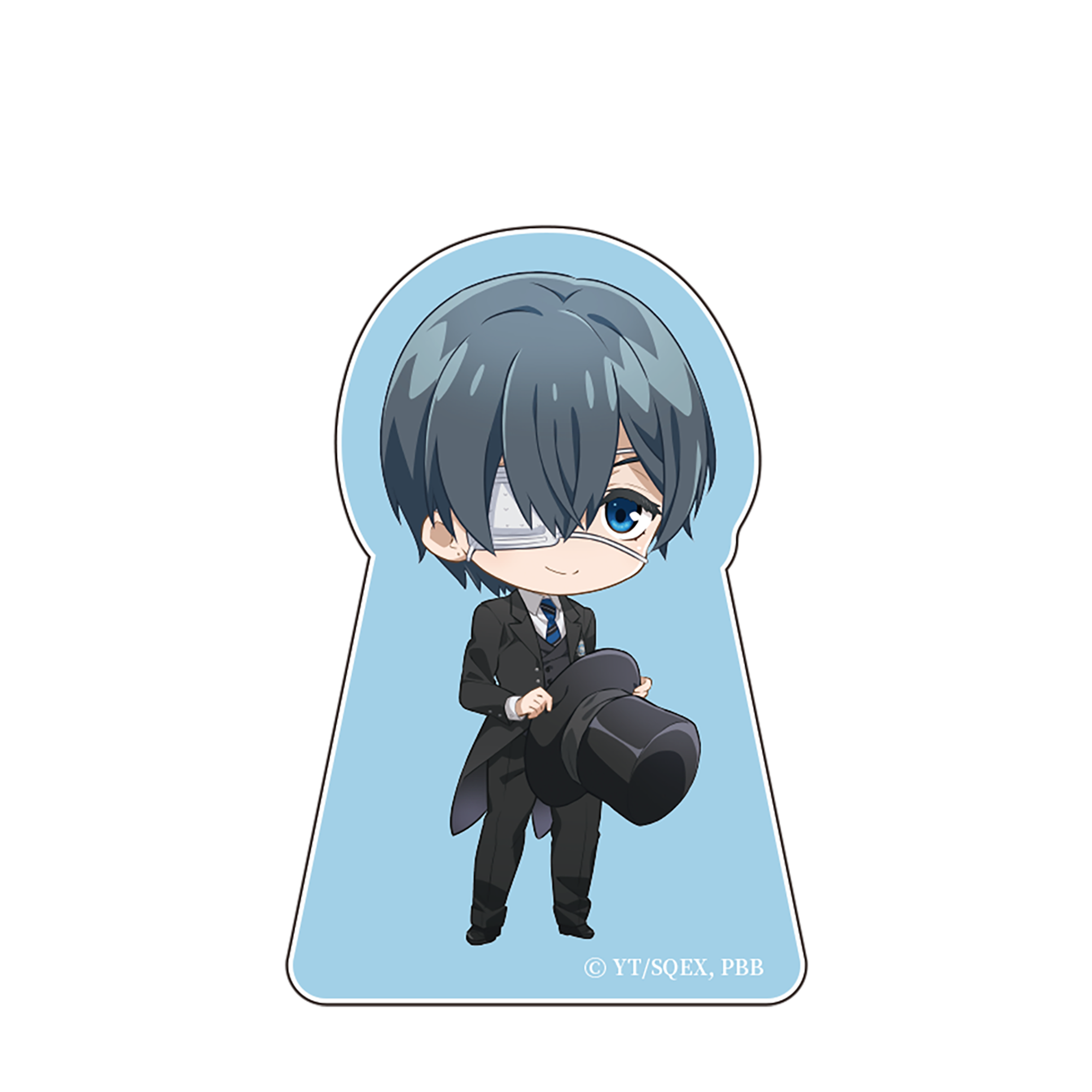 (Goods - Stand Pop) Black Butler -Public School Arc- Acrylic Clip Stand (Ciel Phantomhive)