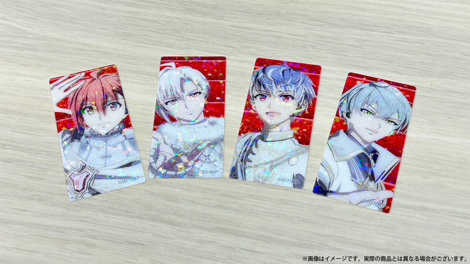 (Goods - Card) IDOLiSH7 the Movie: LIVE 4bit BEYOND THE PERiOD Mini Transparent Card Set