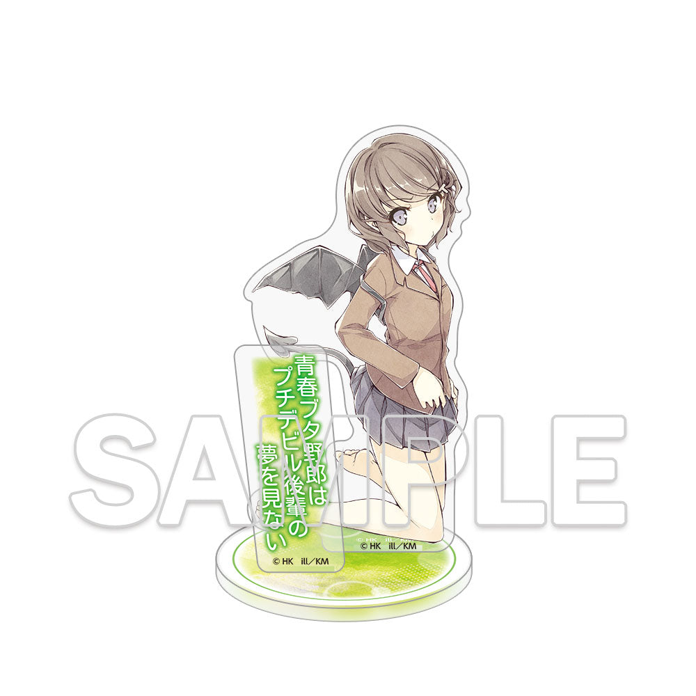 (Goods - Stand Pop) Dengenki Bunko Rascal Does Not Dream Series 10th Anniversary Acrylic Figure - Tomoe Koga Cover Visual Ver.