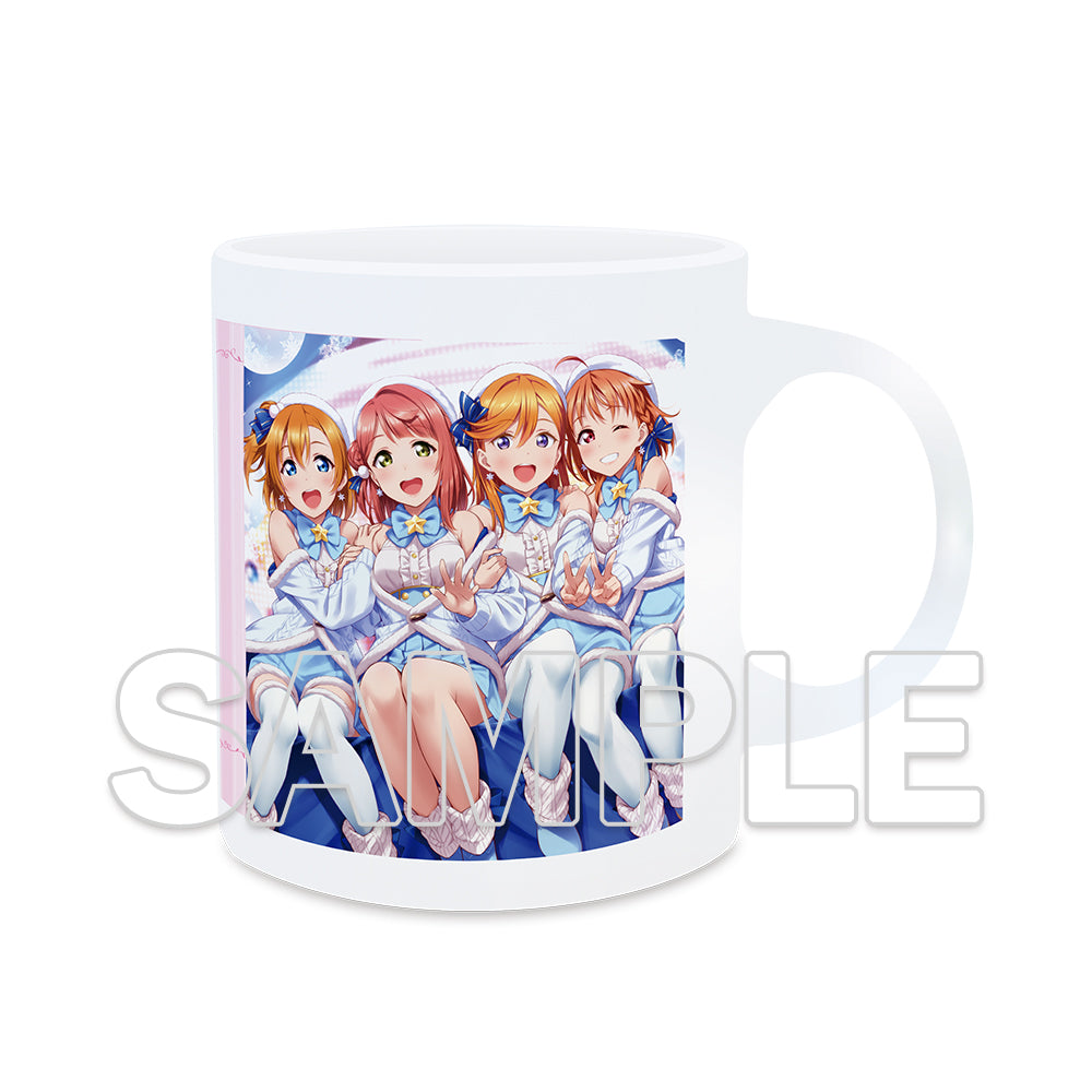 (Goods - Mug) Love Live! Days 5th Anniversary Love Live! Series Mug Cup ~ Honoka & Chika & Ayumu & Kanon ~