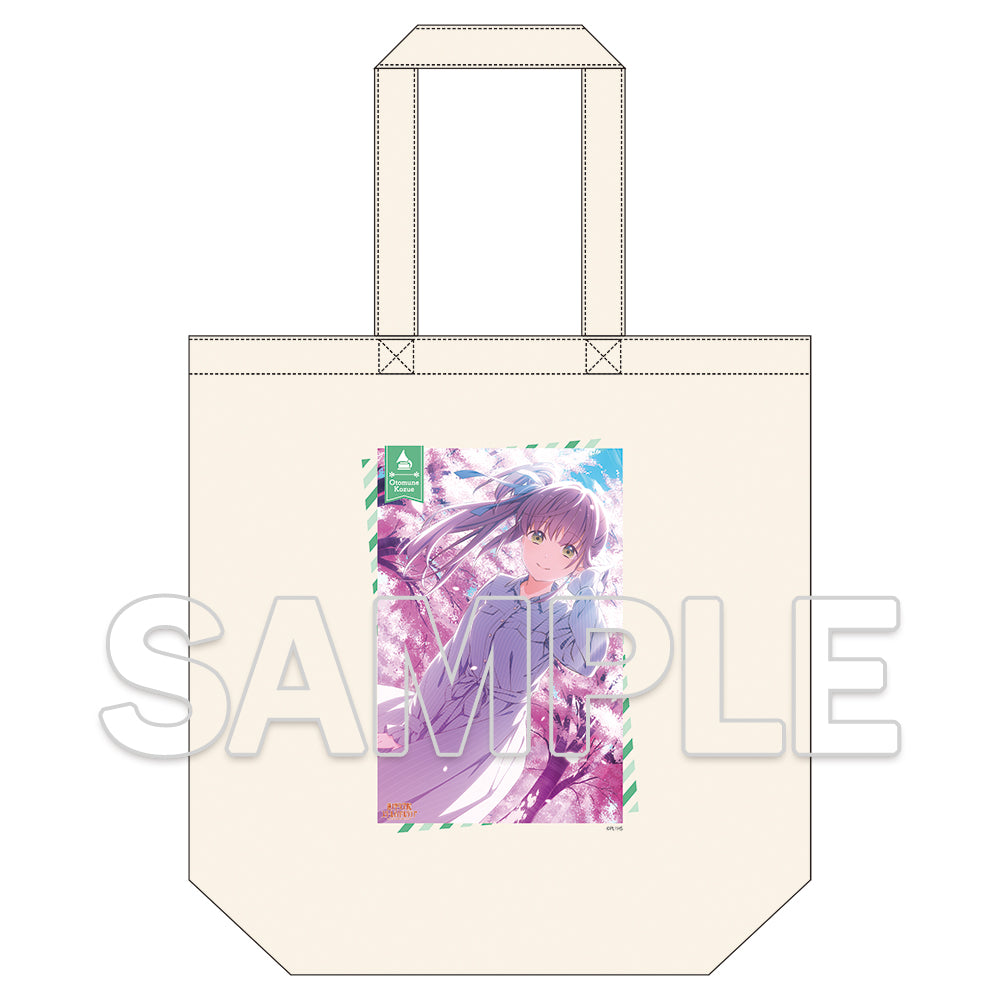 (Goods - Bag) Love Live! Hasunosora Jogakuin School Idol Club Outing Tote Bag & Acrylic Card Keychain Kozue Otomune