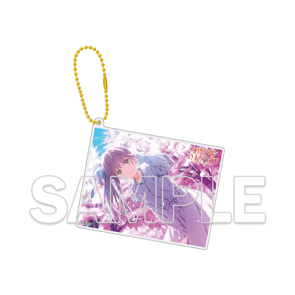 (Goods - Bag) Love Live! Hasunosora Jogakuin School Idol Club Outing Tote Bag & Acrylic Card Keychain Kozue Otomune