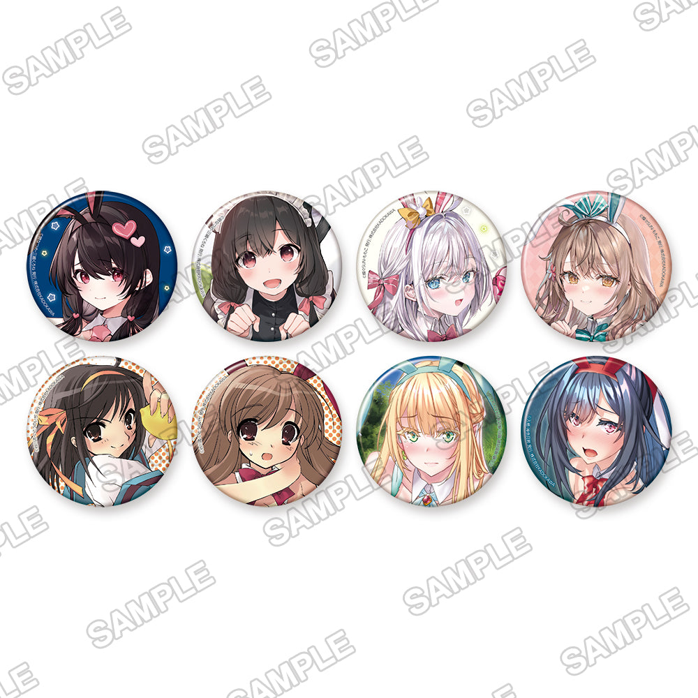 [※Blind](Goods - Badge) Sneaker Bunko Bunny Heroine’s Dream Tradeable Tin Badge