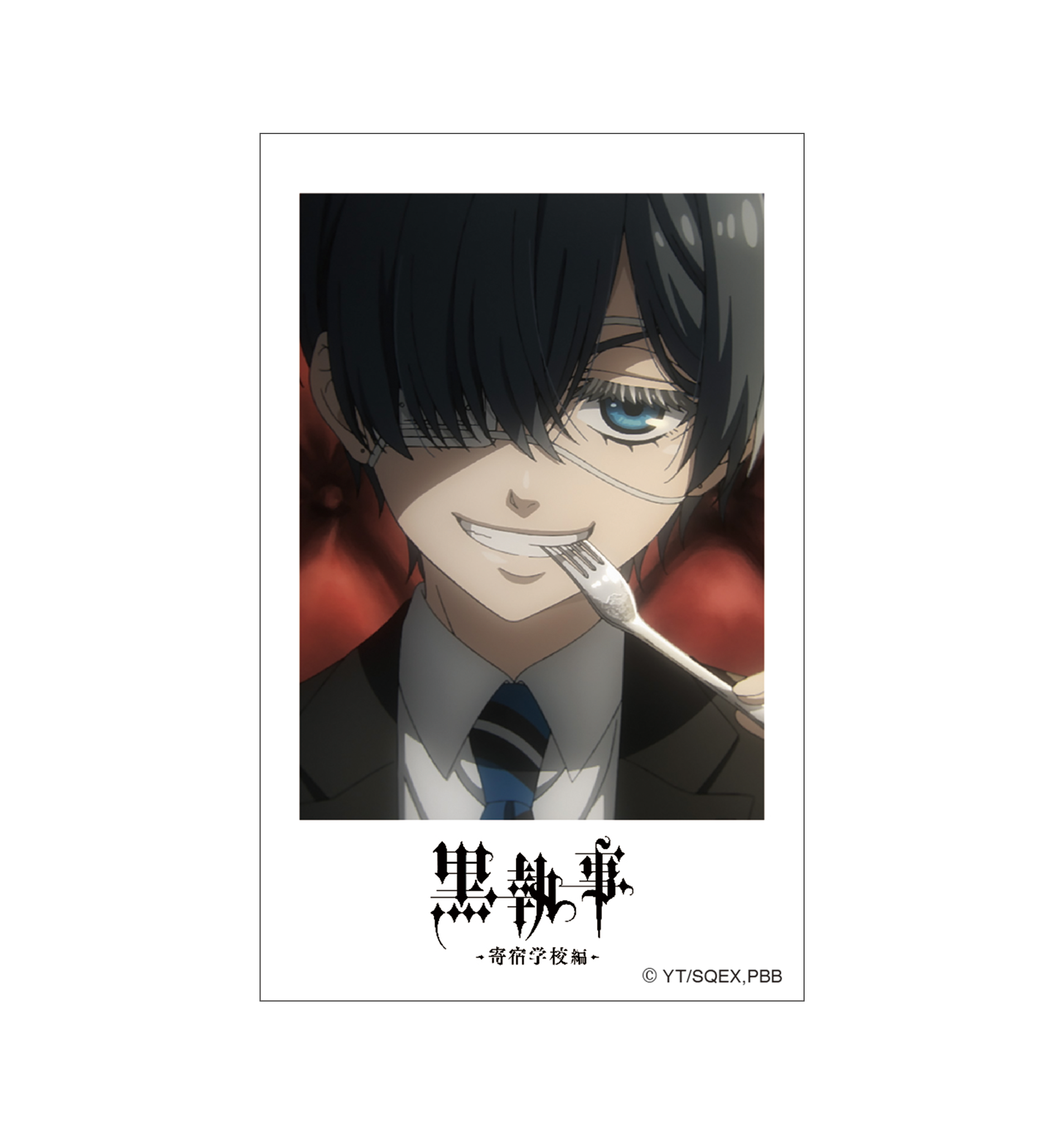 (1BOX=10)(Goods - Bromide) Black Butler -Public School Arc- Instant Photo Style Bromide Collection (BOX Set)