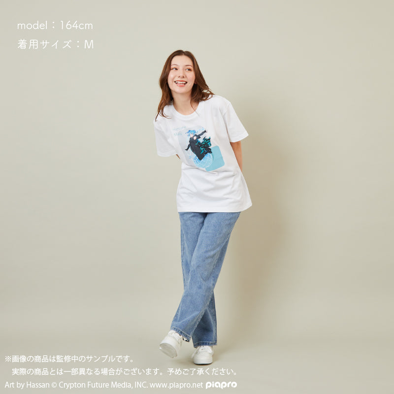 (Goods - Shirt) HATSUNE MIKU EXPO 10th Anniversary T-Shirt (Art by Hassan) - White