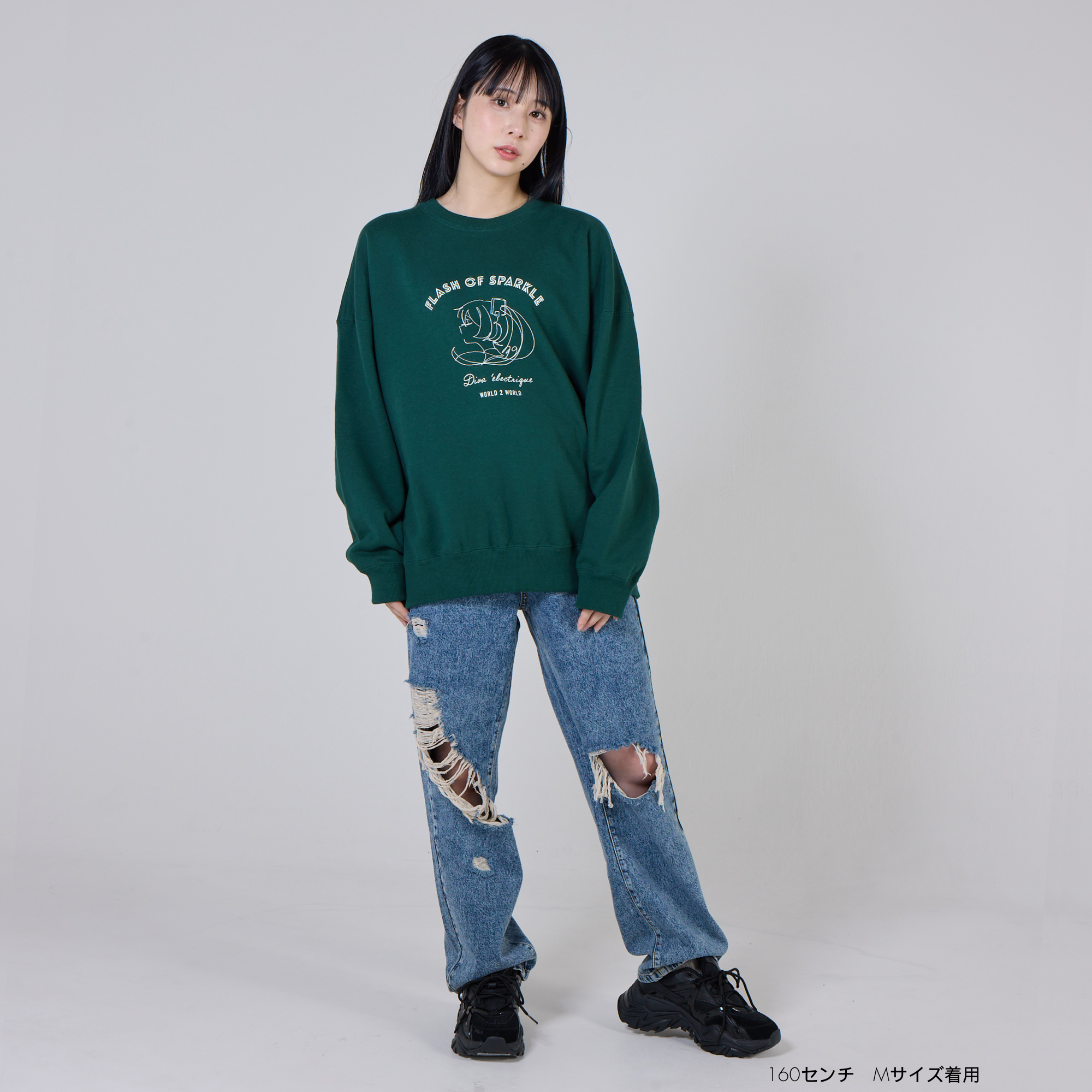 (Goods - Outerwear) Hatsune Miku College Sweatshirt