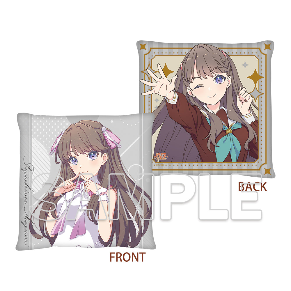 (Goods - Cushion) Love Live! Hasunosora Jogakuin School Idol Club Cushion Ver. Rainbow Chiffon Megumi Fujishima