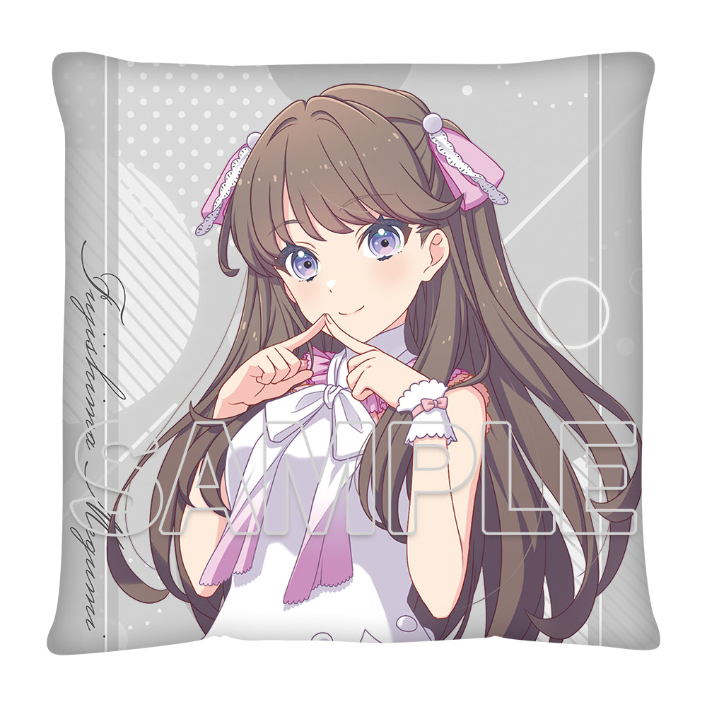 (Goods - Cushion) Love Live! Hasunosora Jogakuin School Idol Club Cushion Ver. Rainbow Chiffon Megumi Fujishima