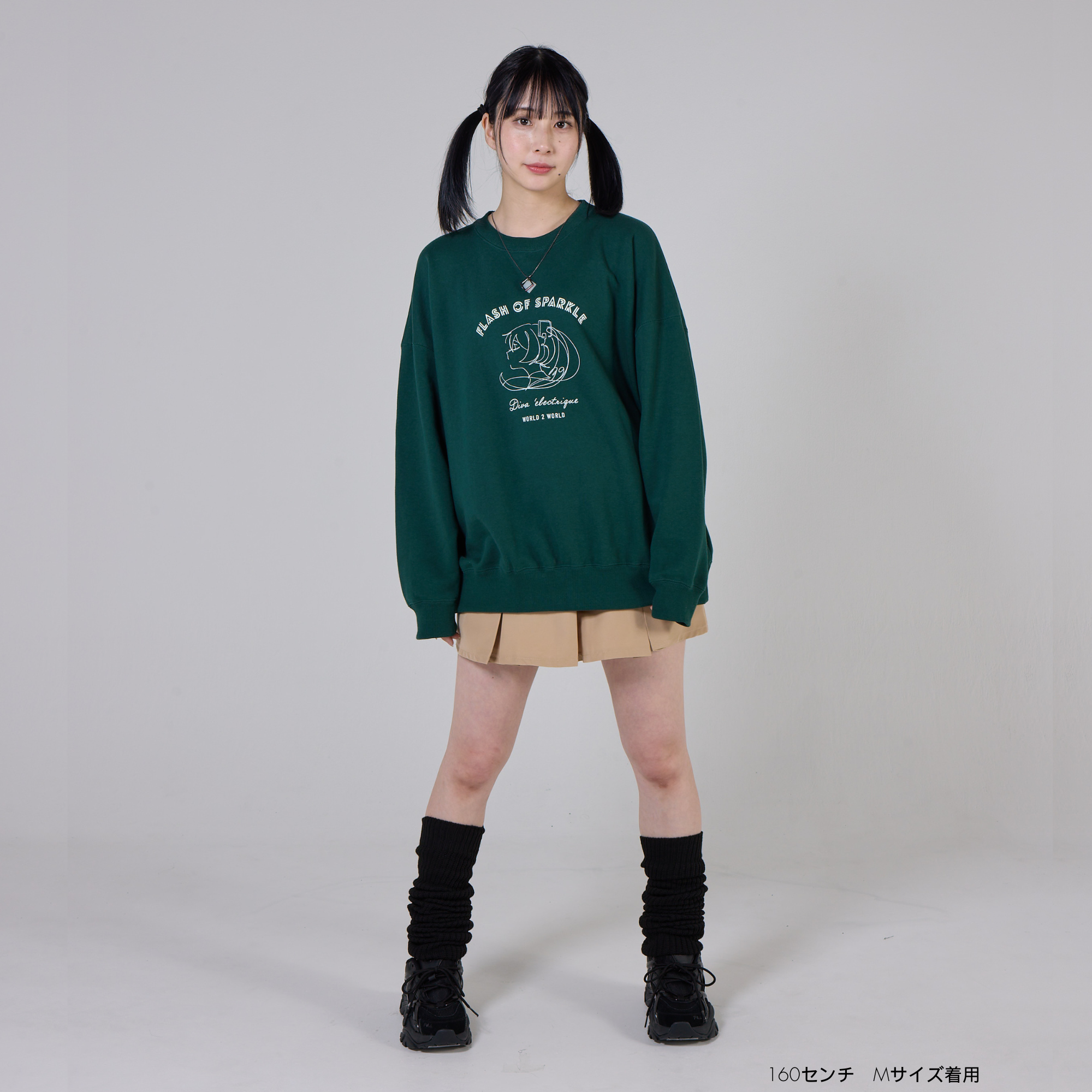 (Goods - Outerwear) Hatsune Miku College Sweatshirt