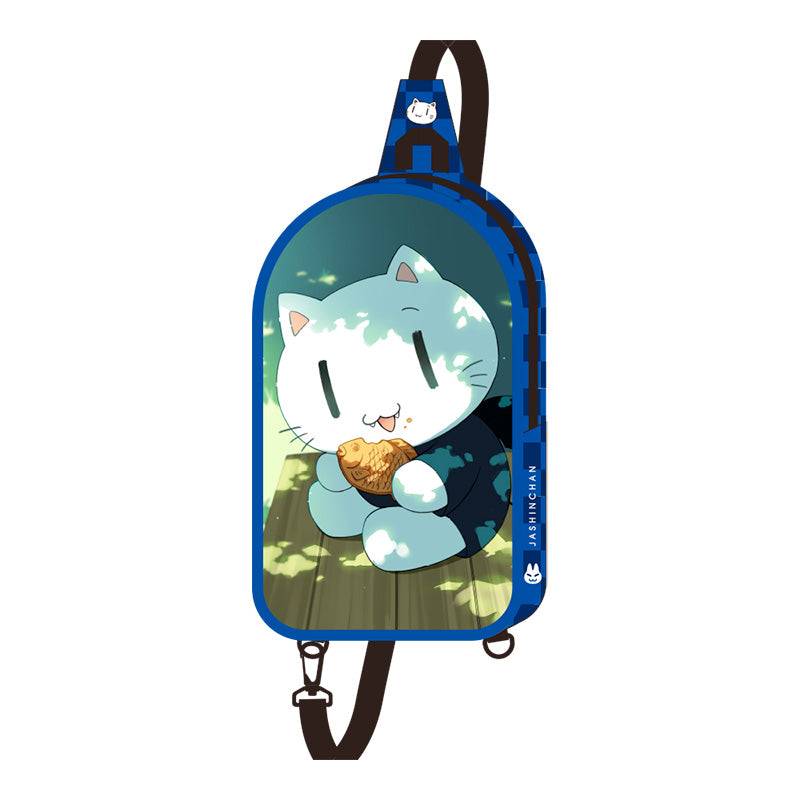 [t](Goods - Bag) Aokana: Four Rhythm Across the Blue Jashin-chan Shoulder Bag