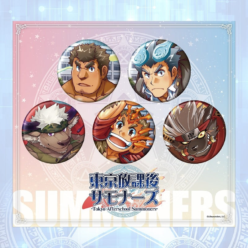 (Goods - Badge) Tokyo Afterschool Summoners - Summoners Character Button Badge Set vol. 2 [After AGF2024]