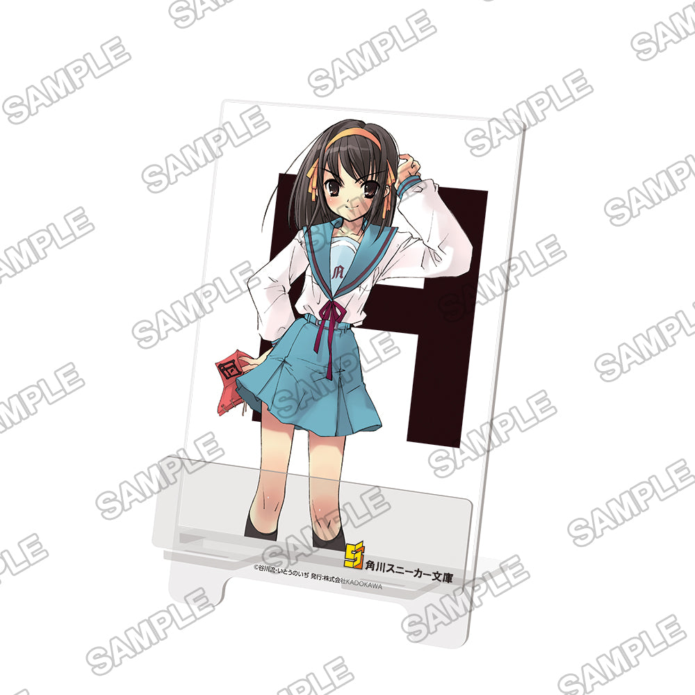 (Goods - Stand Pop) The Haruhi Suzumiya Series A6-sized Multi-stand