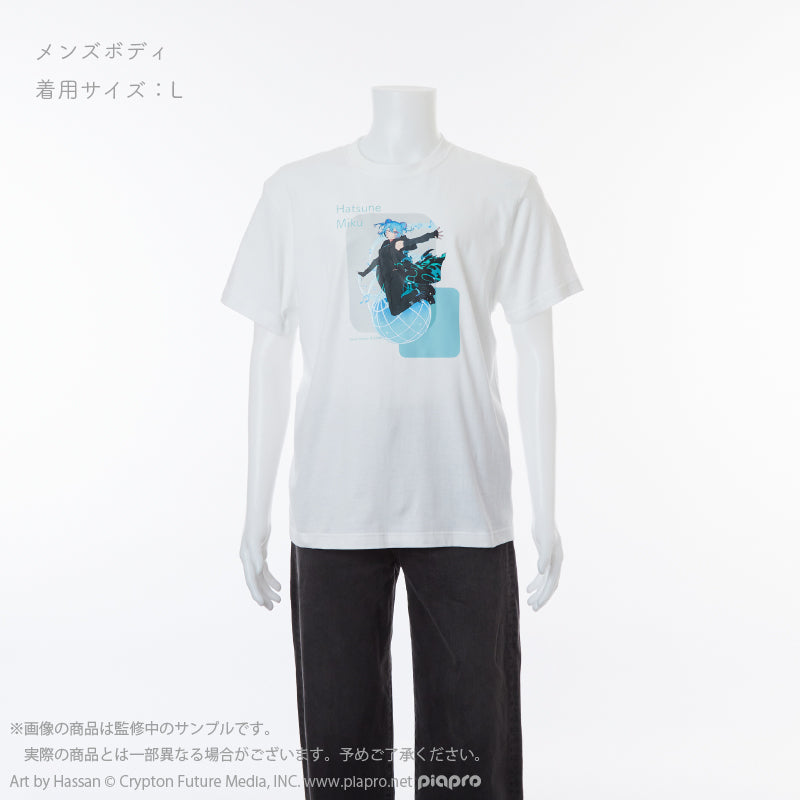 (Goods - Shirt) HATSUNE MIKU EXPO 10th Anniversary T-Shirt (Art by Hassan) - White