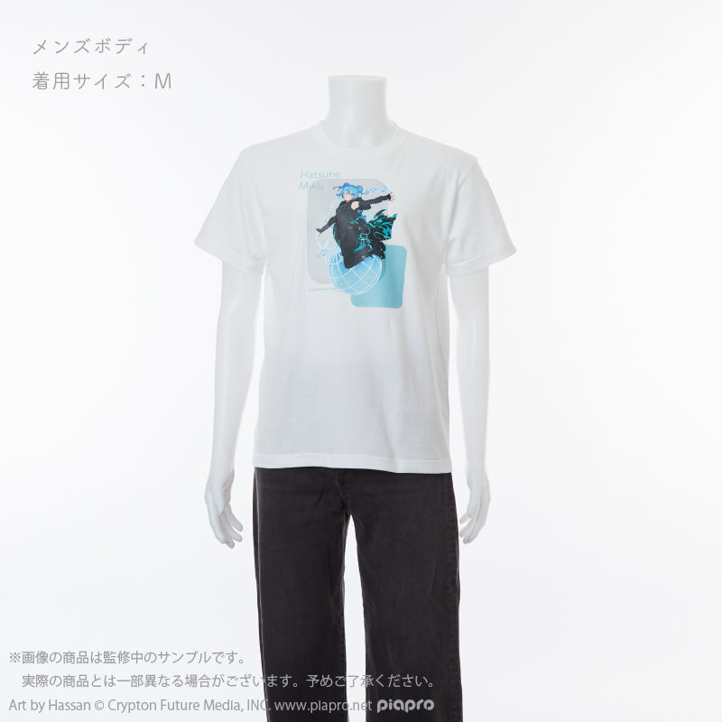 (Goods - Shirt) HATSUNE MIKU EXPO 10th Anniversary T-Shirt (Art by Hassan) - White