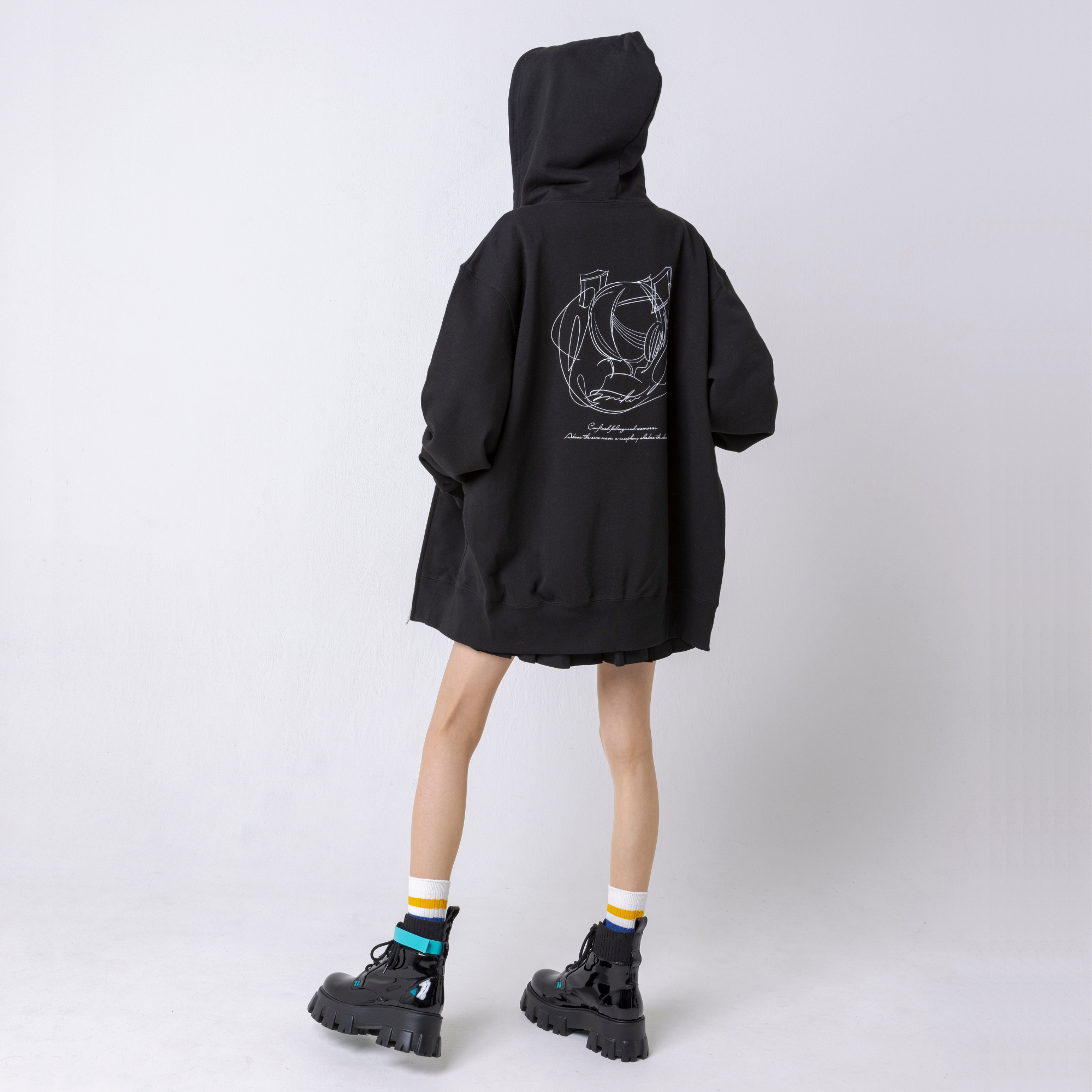 (Goods - Outerwear) Hatsune Miku Zipper Front Hoodie