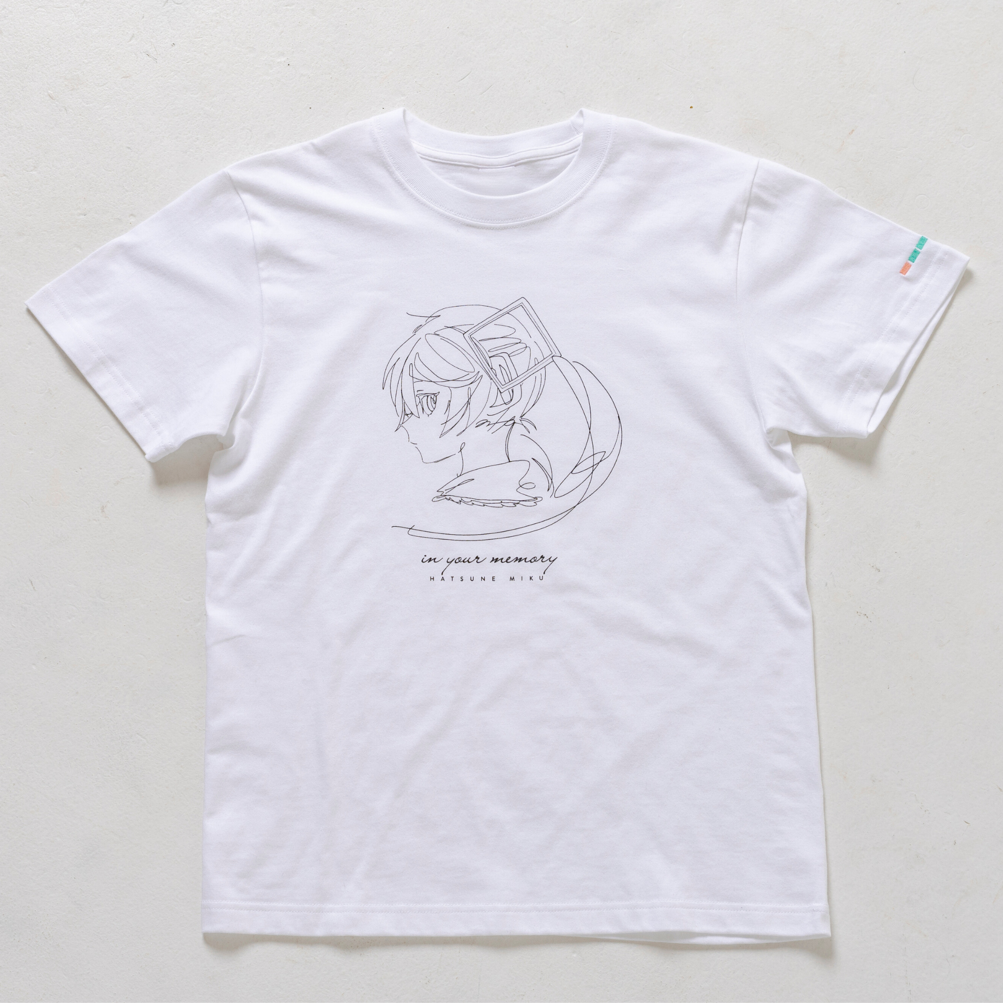 (Goods - Shirt) Hatsune Miku T-Shirt "in your memory"