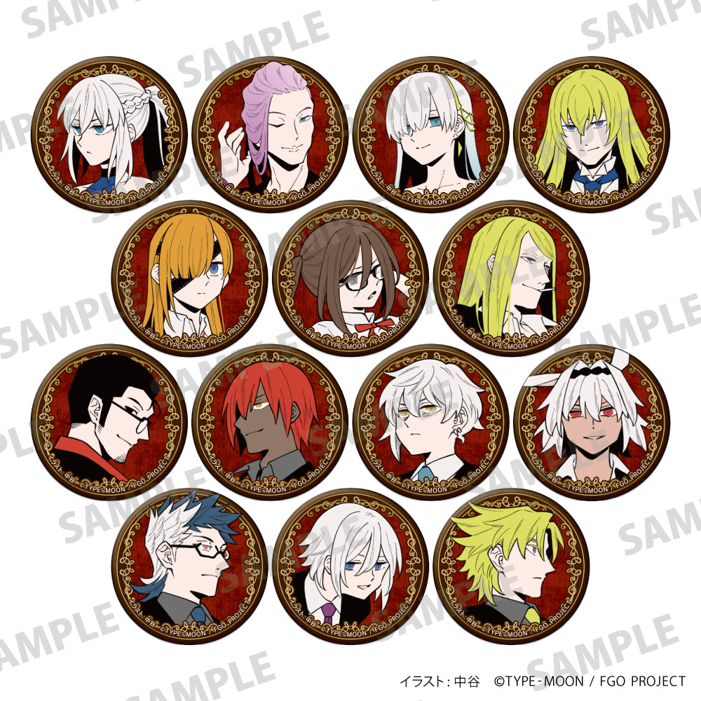 (1BOX=14)(Goods - Badge) Fate/Grand Order From Lostbelt Tradable Tin Badges Pack