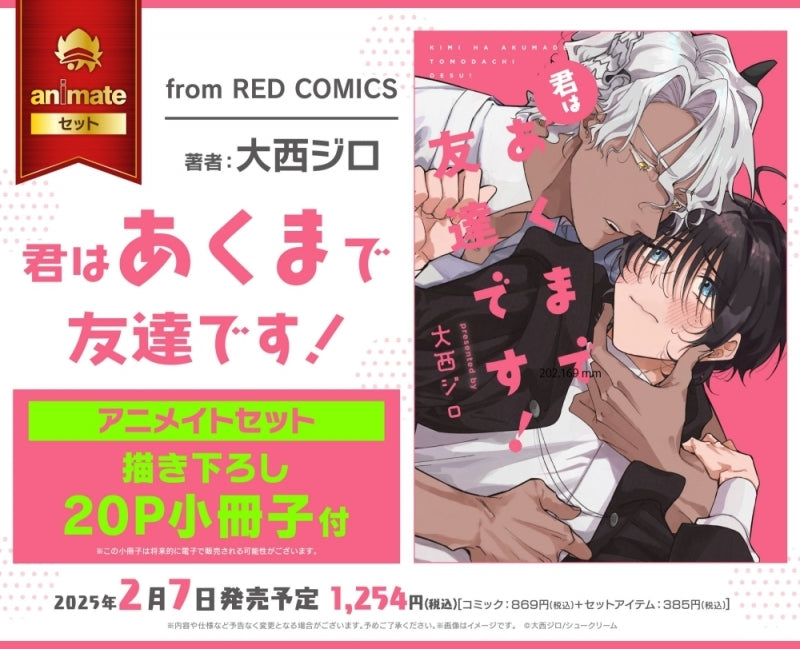 (Book - Comic) You're One Hell of a Friend! (Kimi wa Akuma de Tomodachi desu!) [animate Set w/20P Exclusive Booklet]