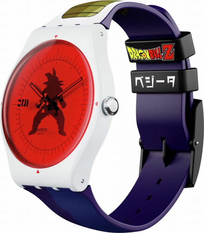 [t](Goods - Watch) Dragon Ball swatch x Dragon Ball Z VEGETA x swatch