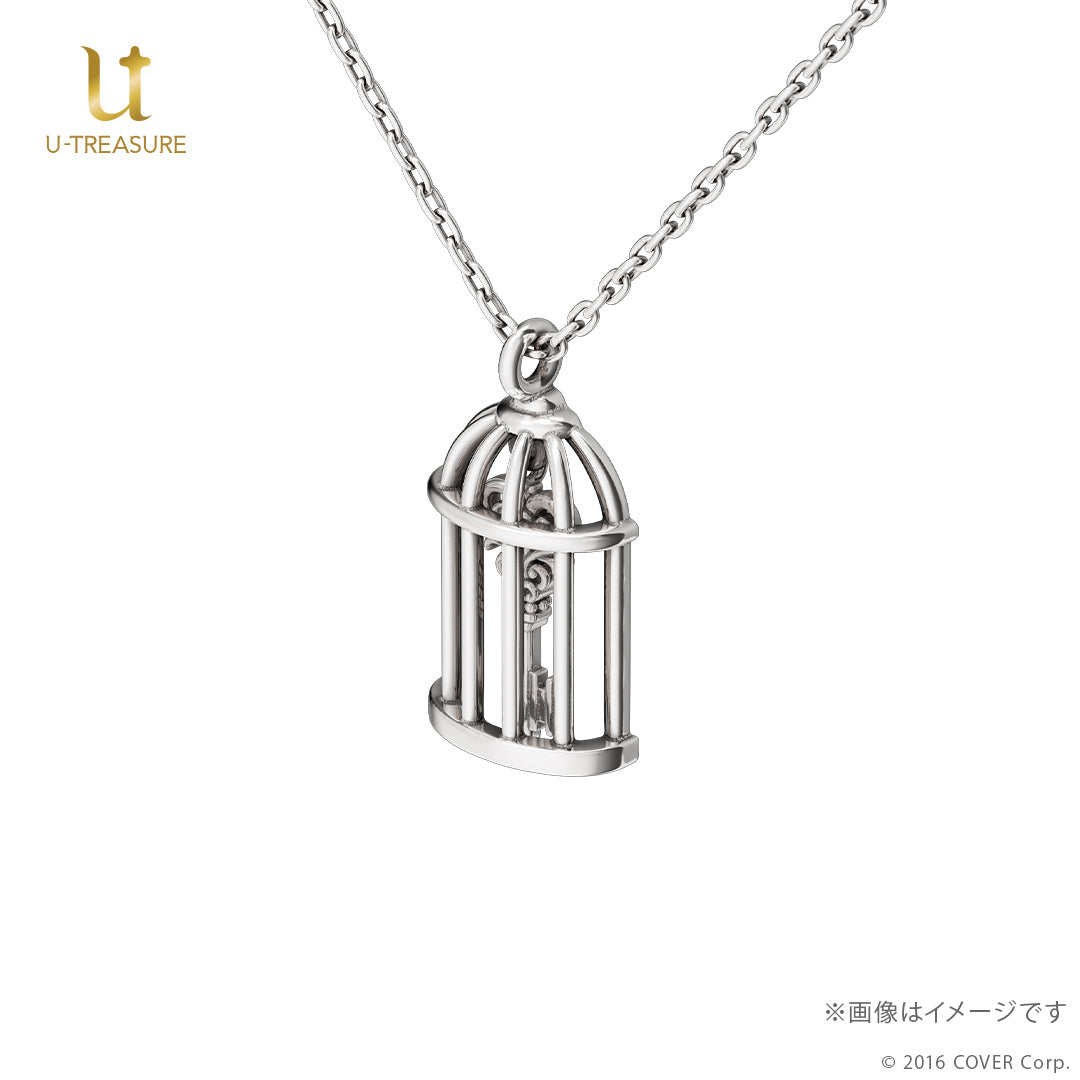 (Goods - Necklace) hololive Houshou Marine I'm Your Treasure Box * You have found captain Marine in a treasure chest Motif Necklace - Silver {Bonus:Art Card}