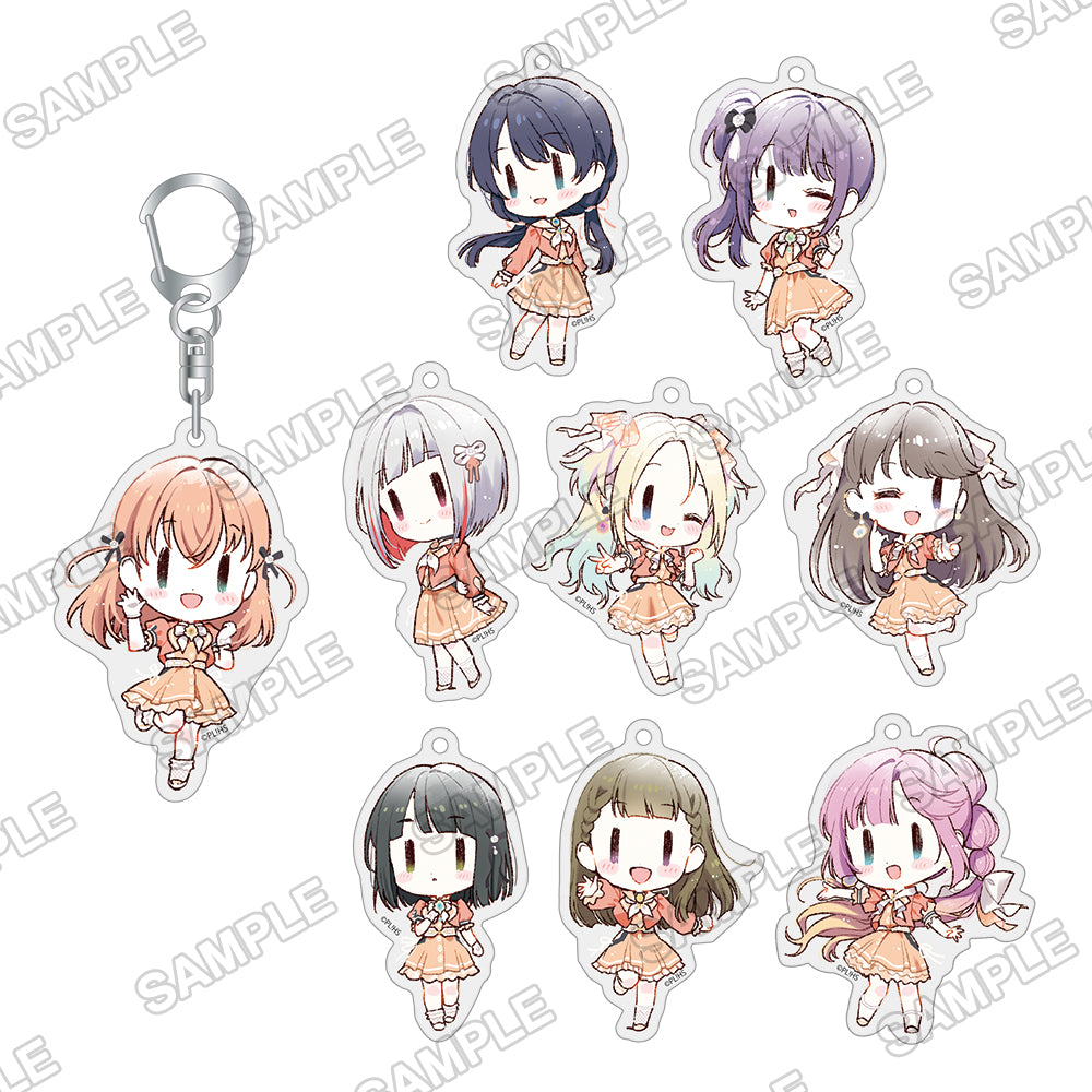 [※Blind](Goods - Key Chain) Love Live! Hasunosora Jogakuin School Idol Club Tradable Acrylic Keychain PACK