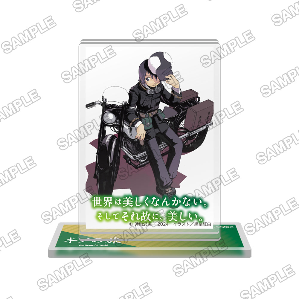 (Goods - Stand Pop) Kino's Journey -the Beautiful World- Famous Line Acrylic Stand