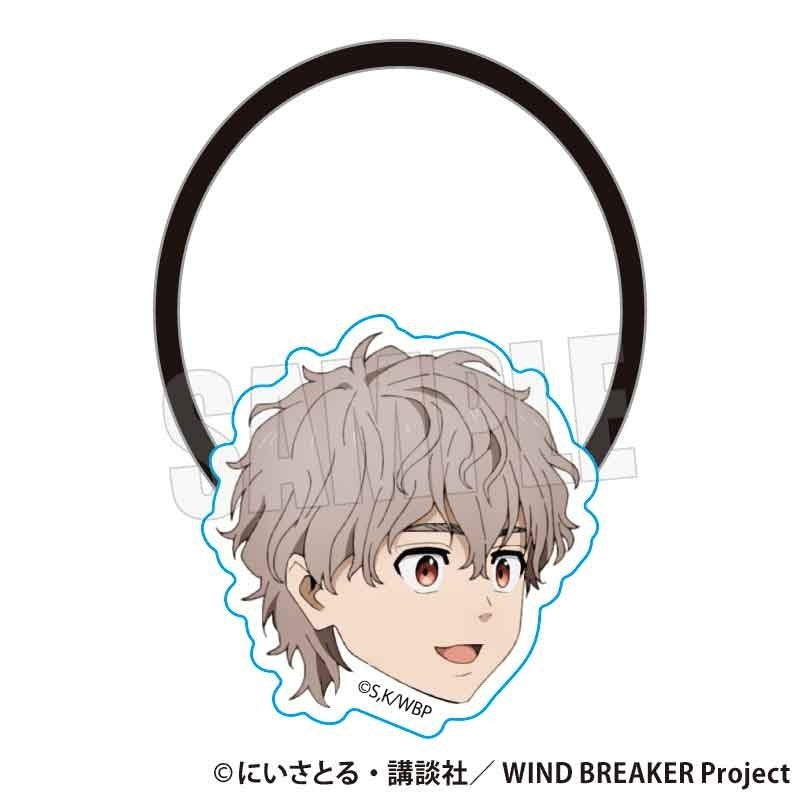 (goods - Hair Tie) Wind Breaker Hair Tie - Face Choji Tomiyama