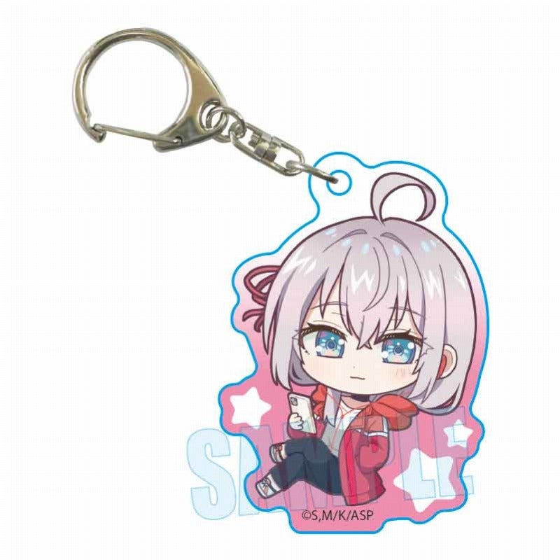 (Goods - Key Chain) Alya Sometimes Hides Her Feelings in Russian Pukasshu Acrylic Key Chain Alisa Mikhailovna Kujou (ED Outfit 2)