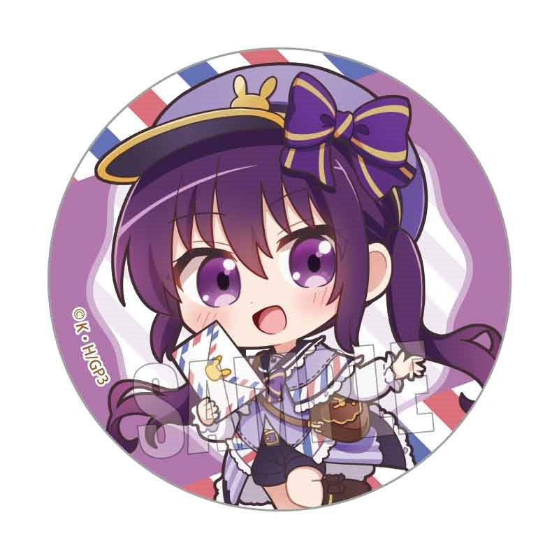 (Goods - Badge) Is the Order a Rabbit? BLOOM Button Badge Rize Mailman ver.