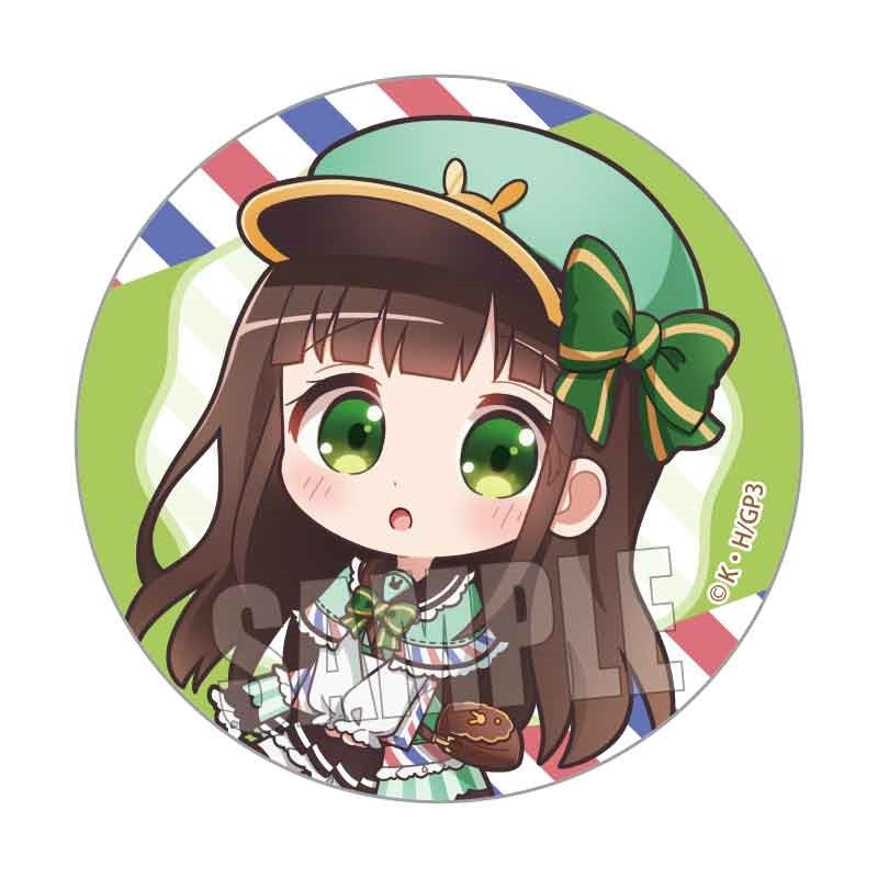 (Goods - Badge) Is the Order a Rabbit? BLOOM Button Badge Chiya Mailman ver.