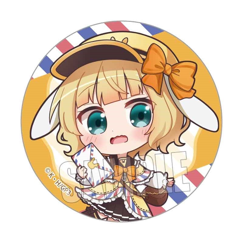 (Goods - Badge) Is the Order a Rabbit? BLOOM Button Badge Syaro Mailman ver.