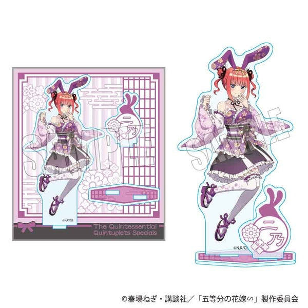 (Goods - Stand Pop) The Quintessential Quintuplets Acrylic Stand Nino Nakano Kimono Bunny ver.