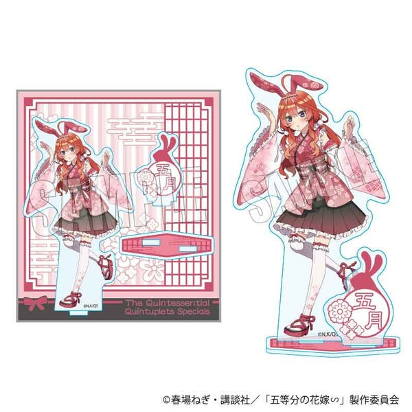 (Goods - Stand Pop) The Quintessential Quintuplets Acrylic Stand Itsuki Nakano Kimono Bunny ver.