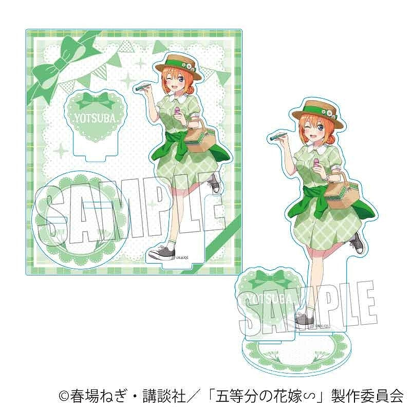 (Goods - Stand Pop) The Quintessential Quintuplets Acrylic Stand Yotsuba Nakano Picnic ver.