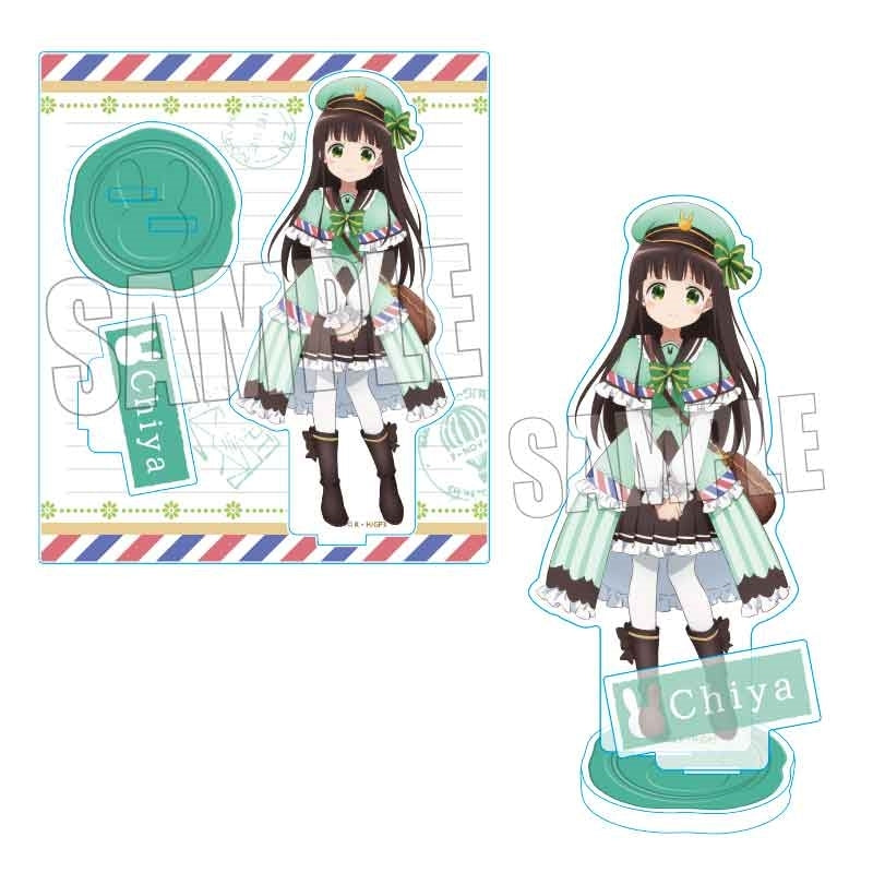 (Goods - Acrylic Stand) Is the Order a Rabbit? BLOOM Acrylic Stand Chiya Mailman ver.