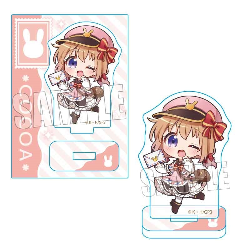 (Goods - Acrylic Stand) Is the Order a Rabbit? BLOOM Mini Stand Cocoa Mailman ver.