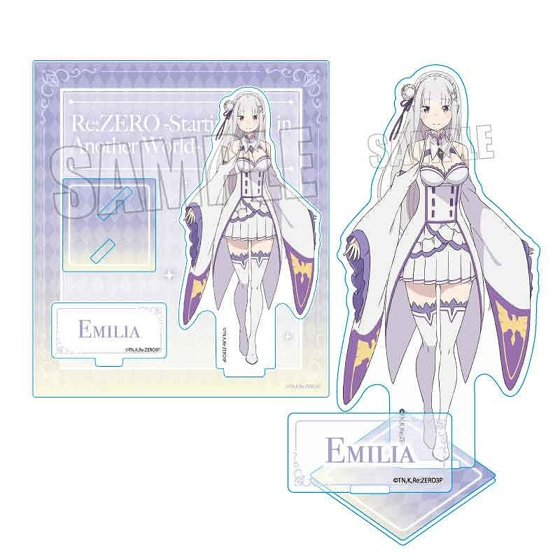 (Goods - Stand Pop) Re:Zero - Starting Life in Another World Acrylic Stand Emilia