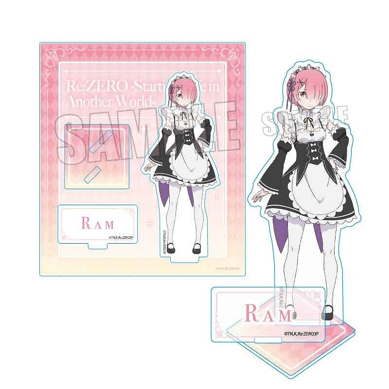 (Goods - Stand Pop) Re:Zero - Starting Life in Another World Acrylic Stand Ram