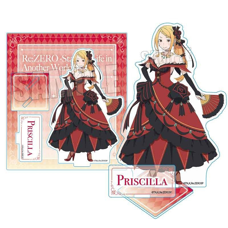 (Goods - Stand Pop) Re:Zero - Starting Life in Another World Acrylic Stand Priscilla Barielle