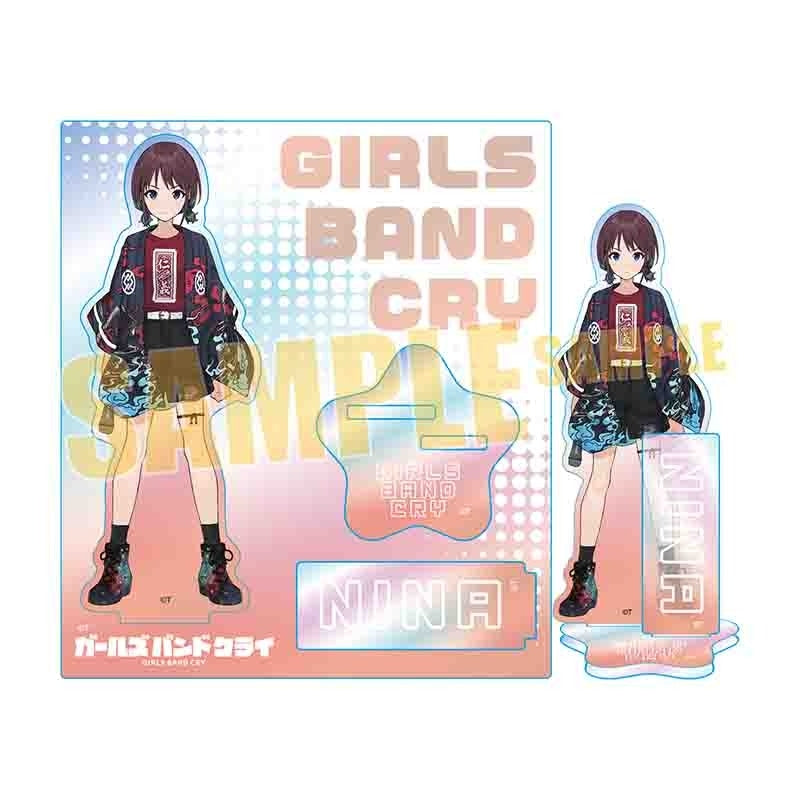 (Goods - Stand Pop) Girls Band Cry Iridescent Acrylic Stand Nina Iseri