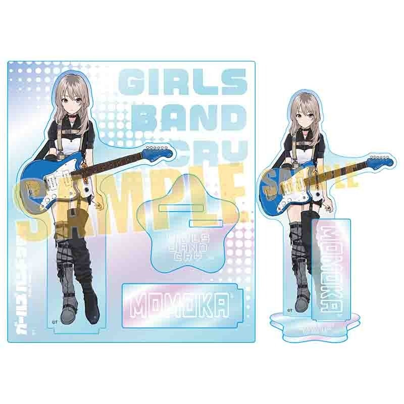 (Goods - Stand Pop) Girls Band Cry Iridescent Acrylic Stand Momoka Kawaragi