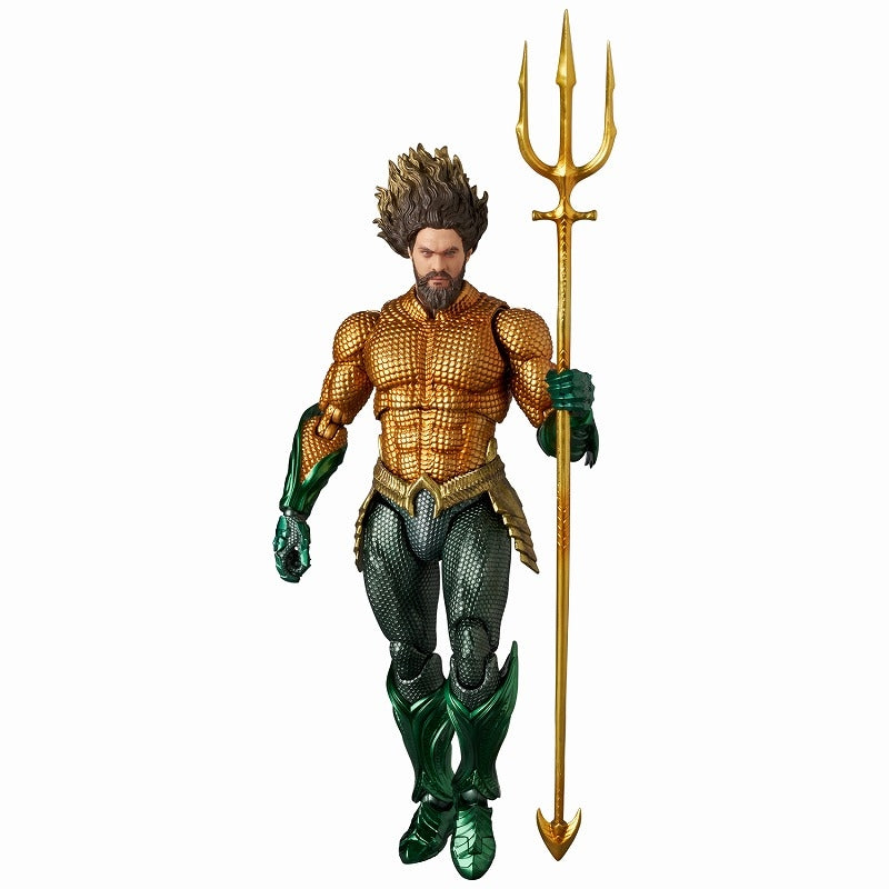 (Action Figure) MAFEX No.267 MAFEX AQUAMAN (GOLD & GREEN SUIT)