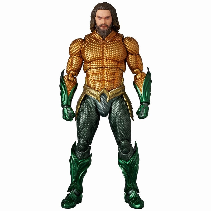 (Action Figure) MAFEX No.267 MAFEX AQUAMAN (GOLD & GREEN SUIT)